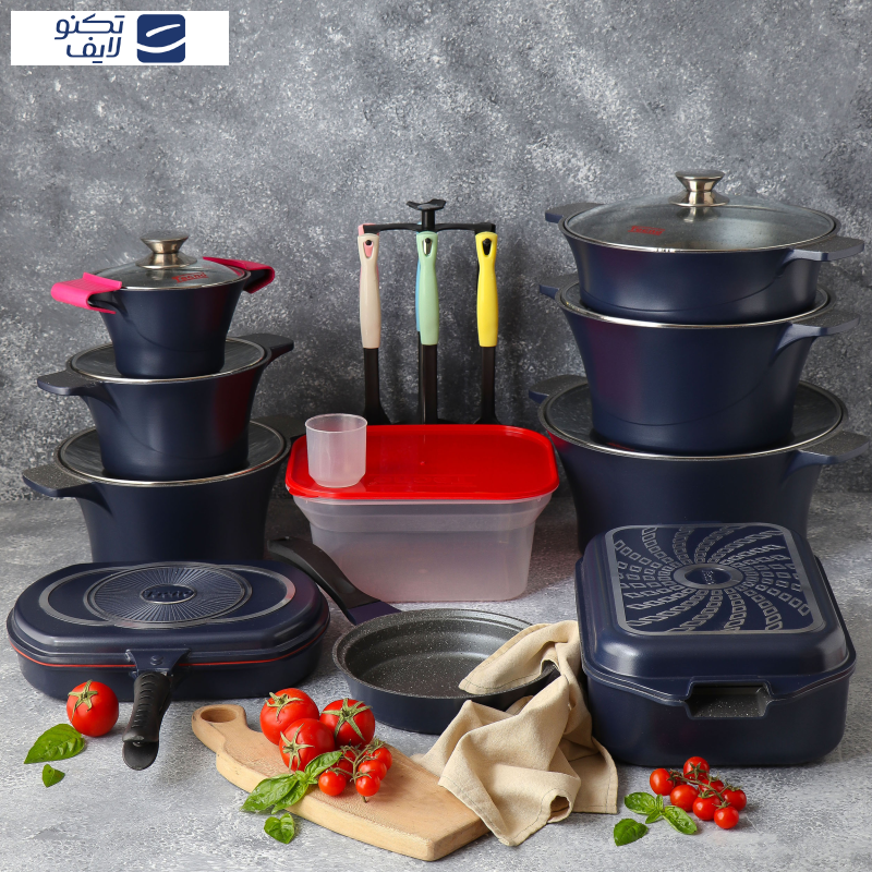 سرویس پخت و پز 26 پارچه تکنو مدل آناهیتا سرویس پخت و پز 26 پارچه تکنو مدل آناهیتا