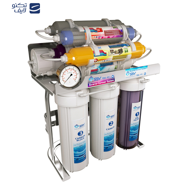 دستگاه تصفیه آب اس اس وی مدل SuperSpring 2W X1000 به همراه تصفیه آب