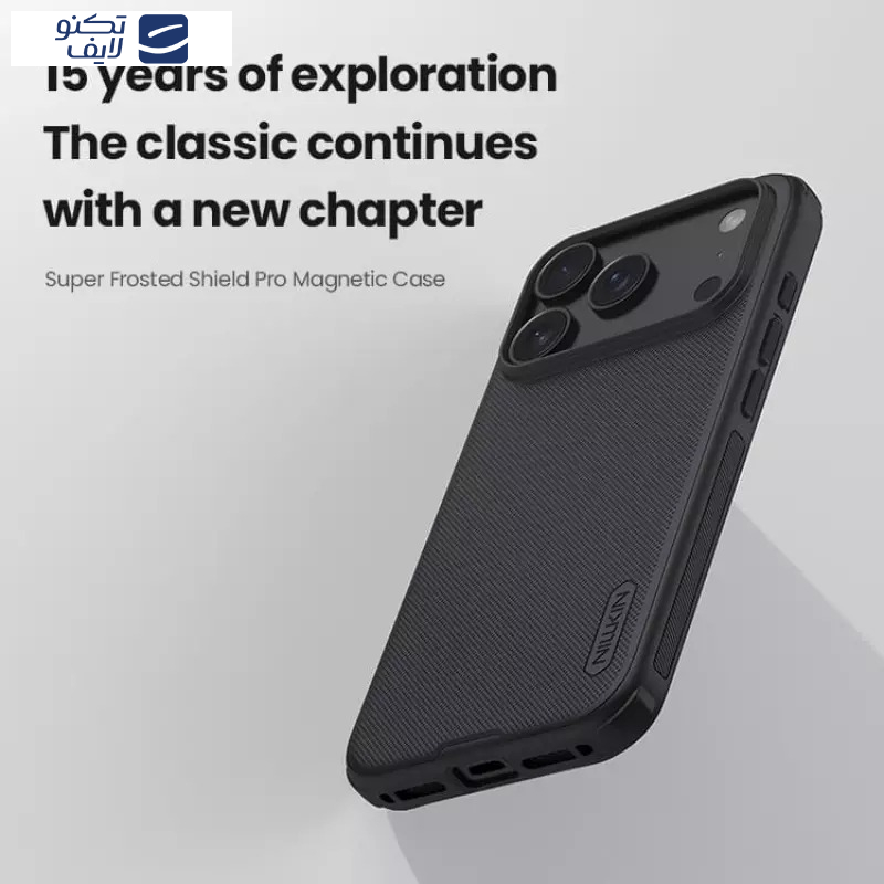 کاور نیلکین مدل Super Frosted Shield Pro Magnetic مناسب برای گوشی موبایل اپل iPhone 17 Pro کاور نیلکین مدل Super Frosted Shield Pro Magnetic مناسب برای گوشی موبایل اپل iPhone 17 Pro