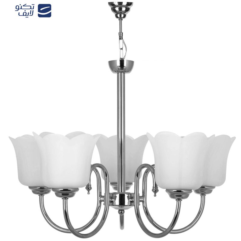 لوستر 5 شعله چشمه نور کد 856.5