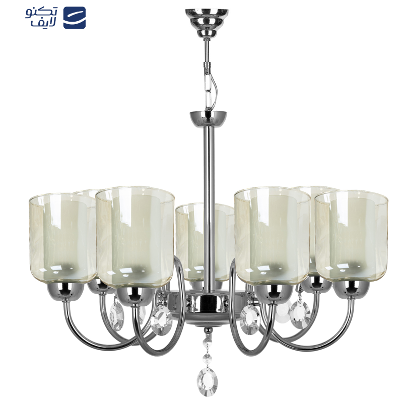  لوستر 7 شعله چشمه نور کد A812/7