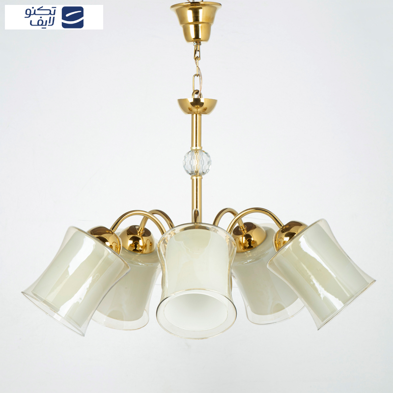  لوستر 5 شعله چشمه نور کد A833/5