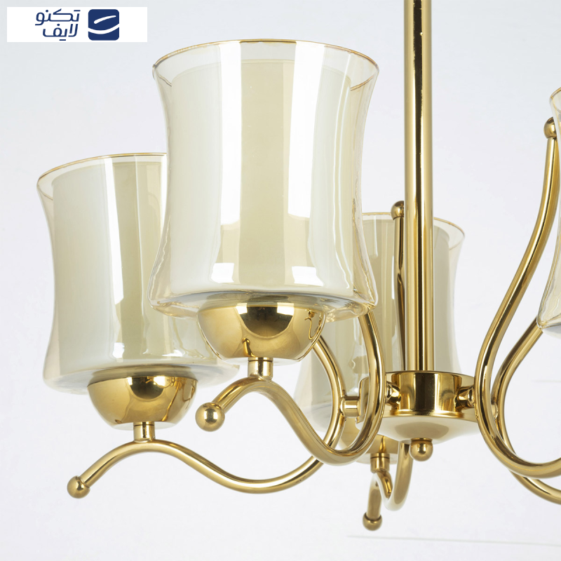 لوستر پنج شعله چشمه نور کد A823/5-G