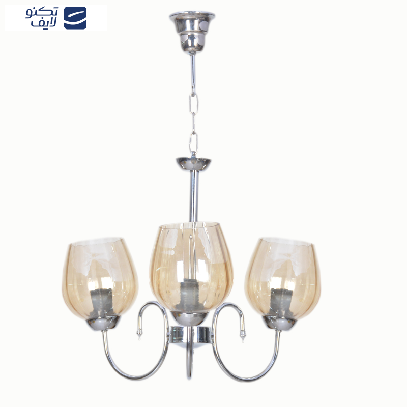  لوستر سه شعله چشمه نور کد AB817/3