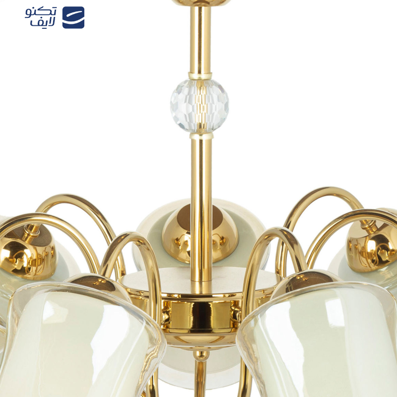 لوستر 7 شعله چشمه نور کد A833.7