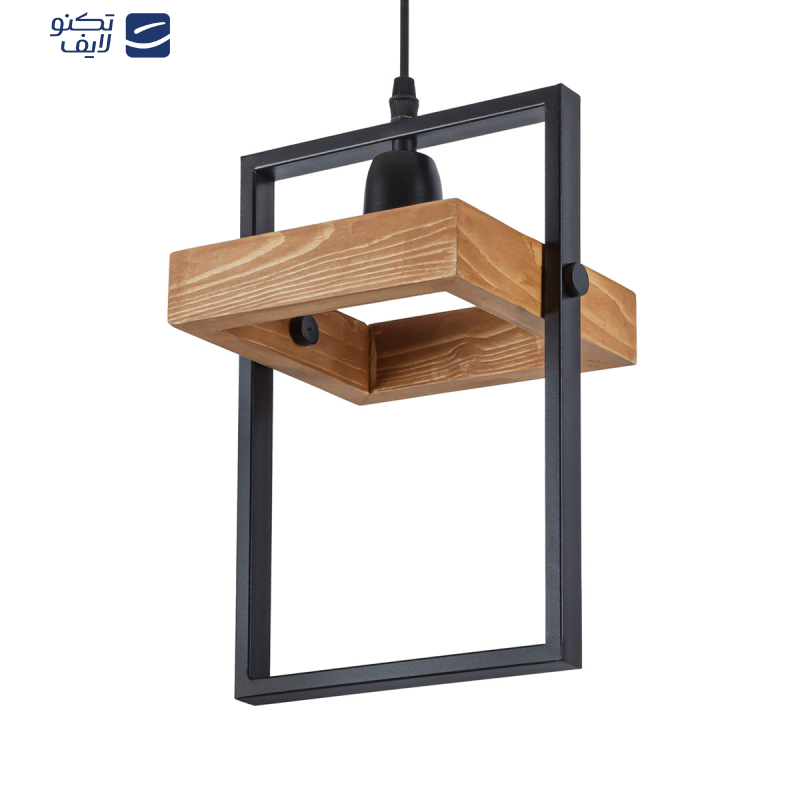 چراغ آویز مدرن چشمه نور کد A1335/1-BK