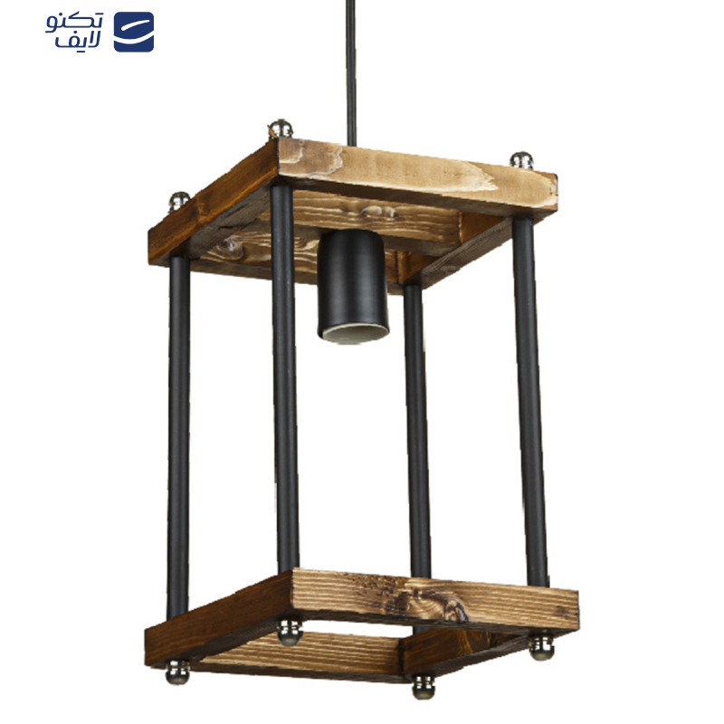  لوستر آویز تک شعله چشمه نور کد 2222/1