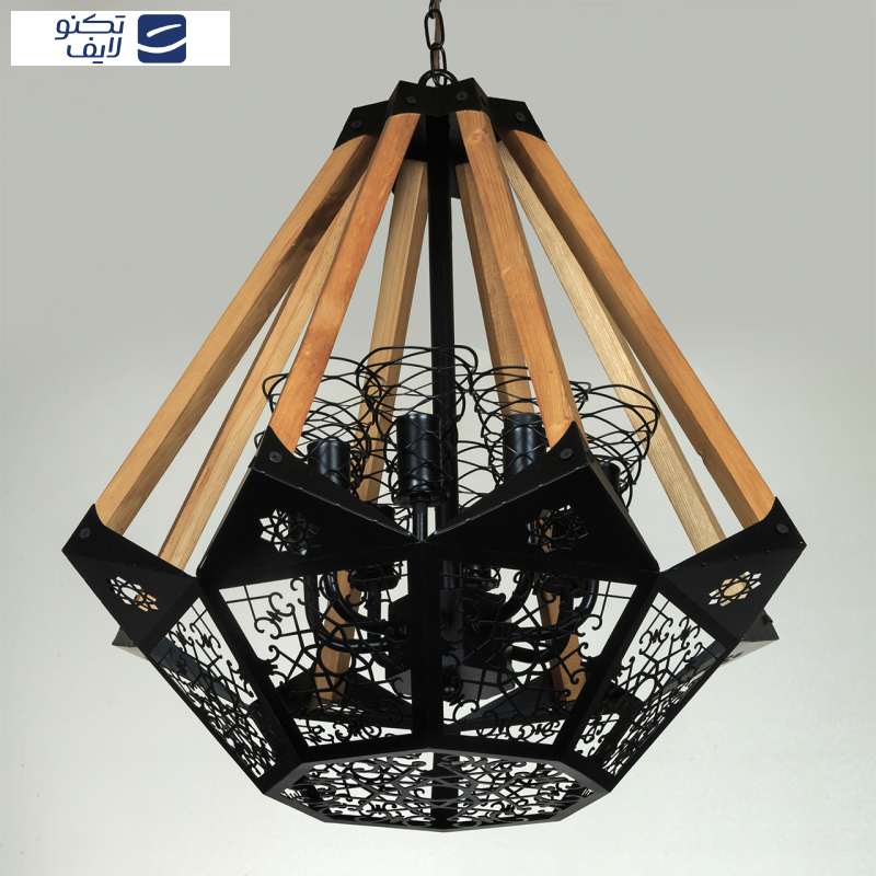 لوستر هشت شعله چشمه نور کد 2230/8BK