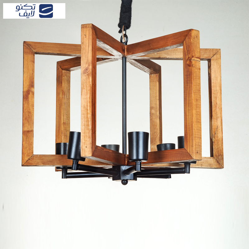 لوستر آویز 6 شعله چشمه نور کد 2236/6 لوستر آویز 6 شعله چشمه نور کد 2236/6