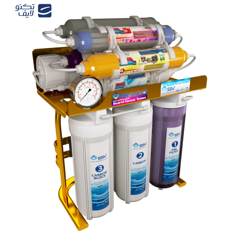 دستگاه تصفیه کننده آب اس اس وی مدل MaxGold 2W X900