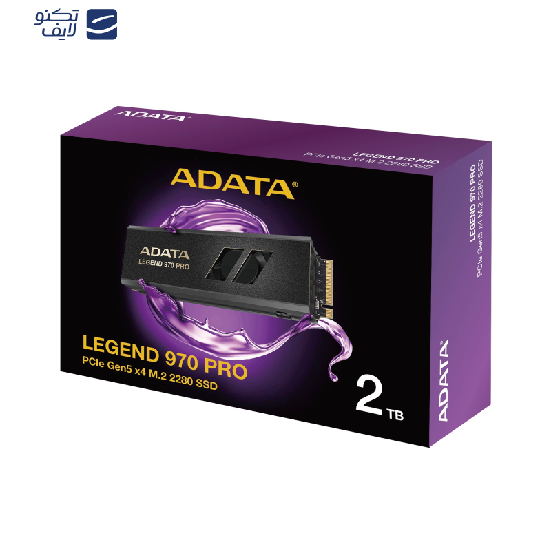 اس اس دی اینترنال ای دیتا مدل LEGEND 970 Pro  ظرفیت دو ترابایت