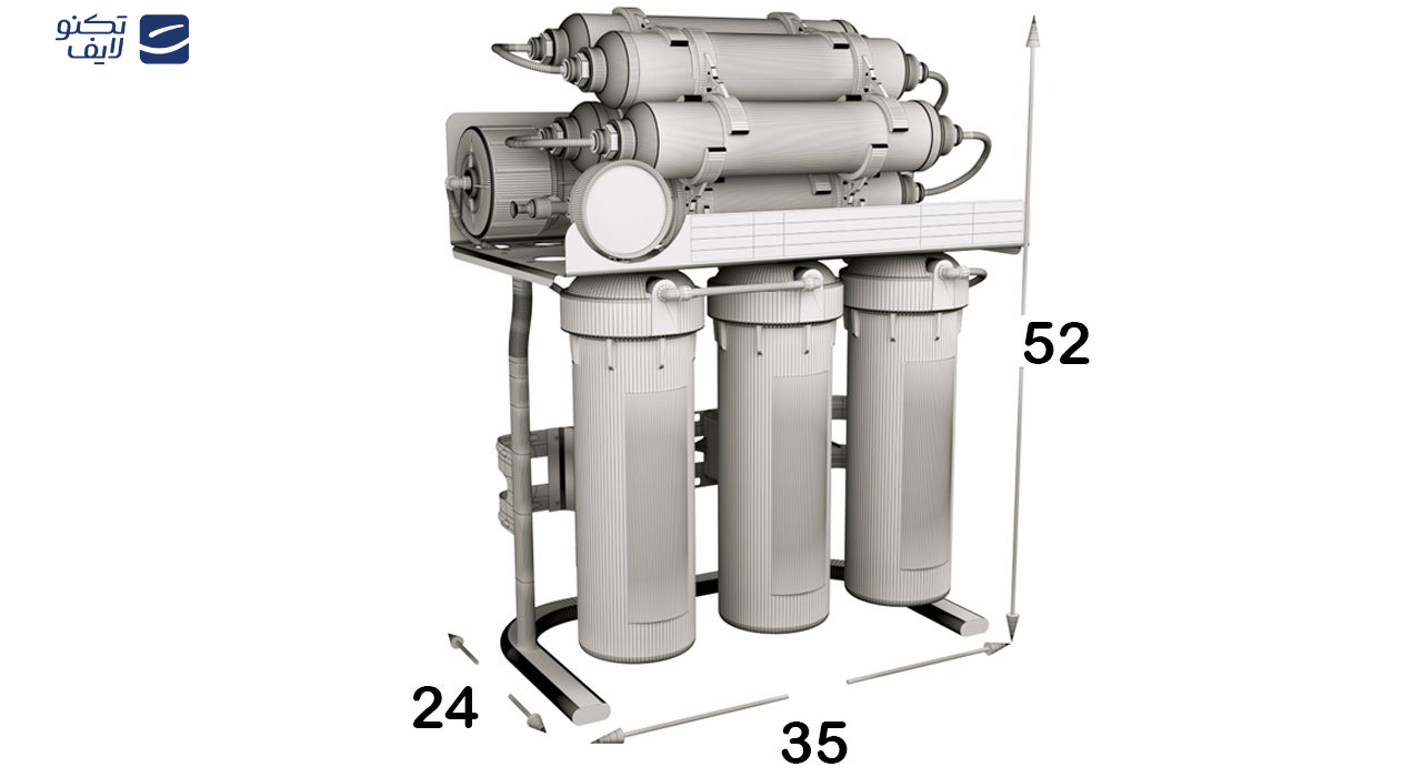 تصفیه آب اس اس وی مدل UltraTec X1000 تصفیه آب اس اس وی مدل UltraTec X1000