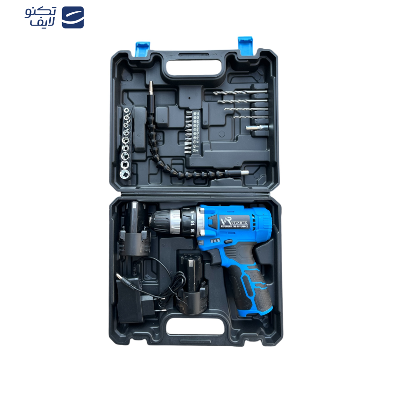 مجموعه 30 عددی پیچ گوشتی شارژی ویوارکس مدل VR1210V-22A