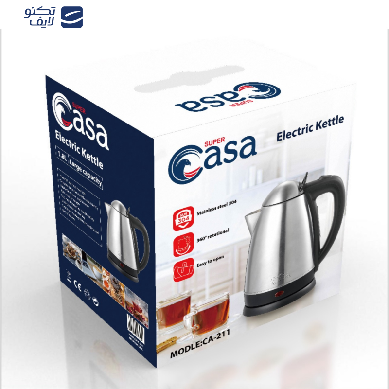 کتری برقی سوپر کاسا مدل CA-211