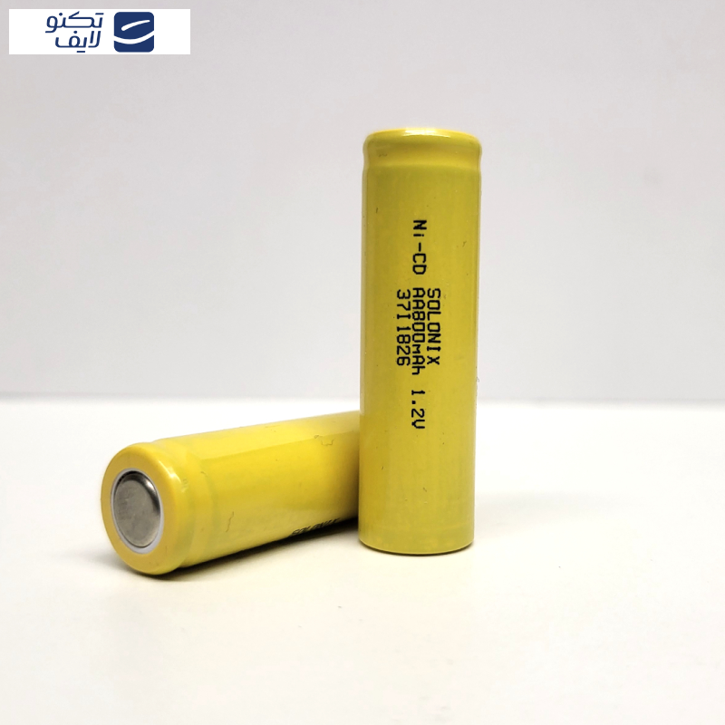 باتری قلمی قابل شارژ سولونیکس مدل Ni-Cd مجموعه 4عددی