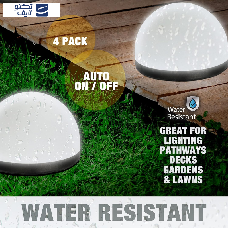 چراغ‌های پارکی خورشیدی سولونیکس مدل BellHowell مجموعه‌ 20 عددی