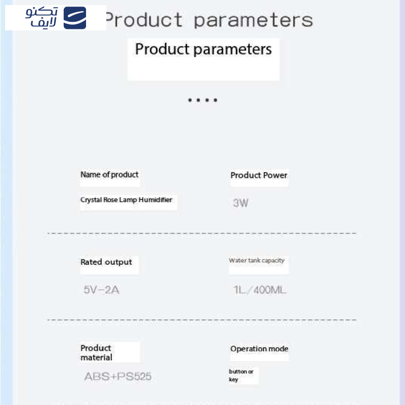 دستگاه بخور و رطوبت ساز سرد مدل MDHL_LF