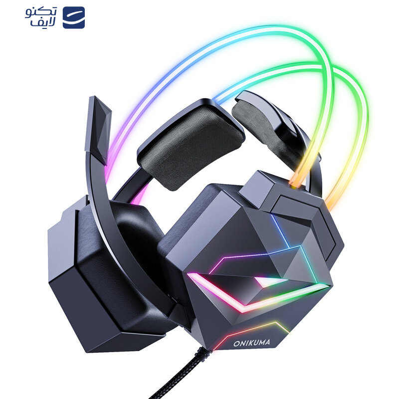 هدفون مخصوص بازی اونیکوما مدل X20 RGB-HEAD