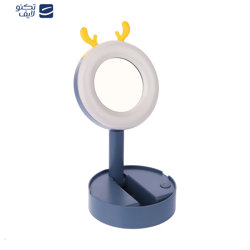 آینه آرایشی رینگ‌لایت‌دار مدل NO.0838