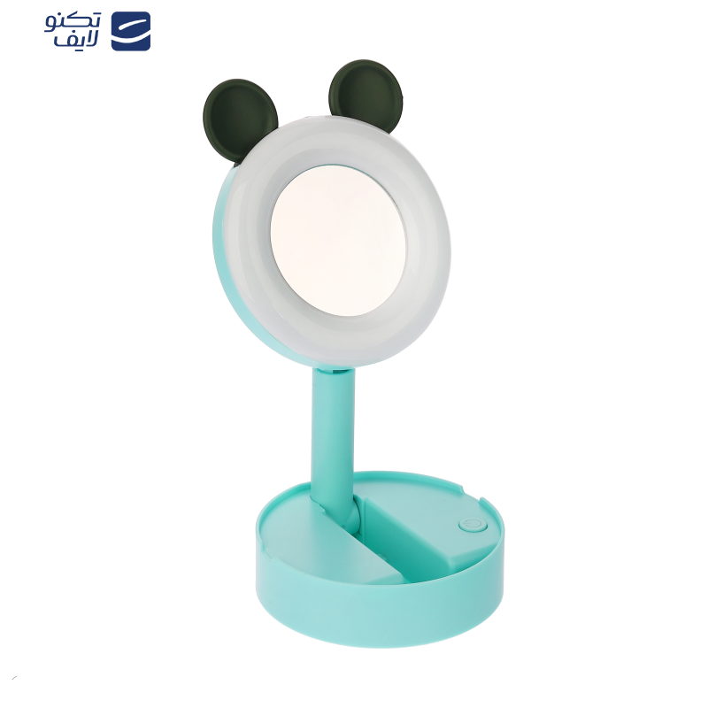 آینه آرایشی رینگ‌لایت‌دار مدل NO.0838-3