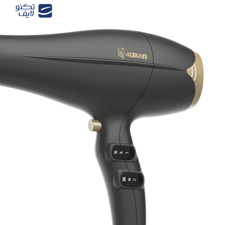 سشوار حرفه‌ای 2400 وات آتمن مدل BY-538