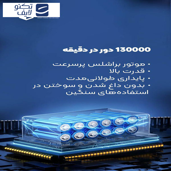 دستگاه دمنده و مکنده شارژی اسپاد مدل سوپر پاور‌ توربو