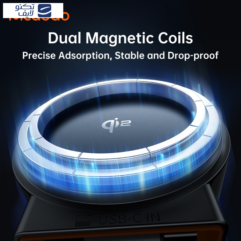 پایه نگهدارنده و شارژر بی سیم گوشی موبایل مک دودو مدل CH-009