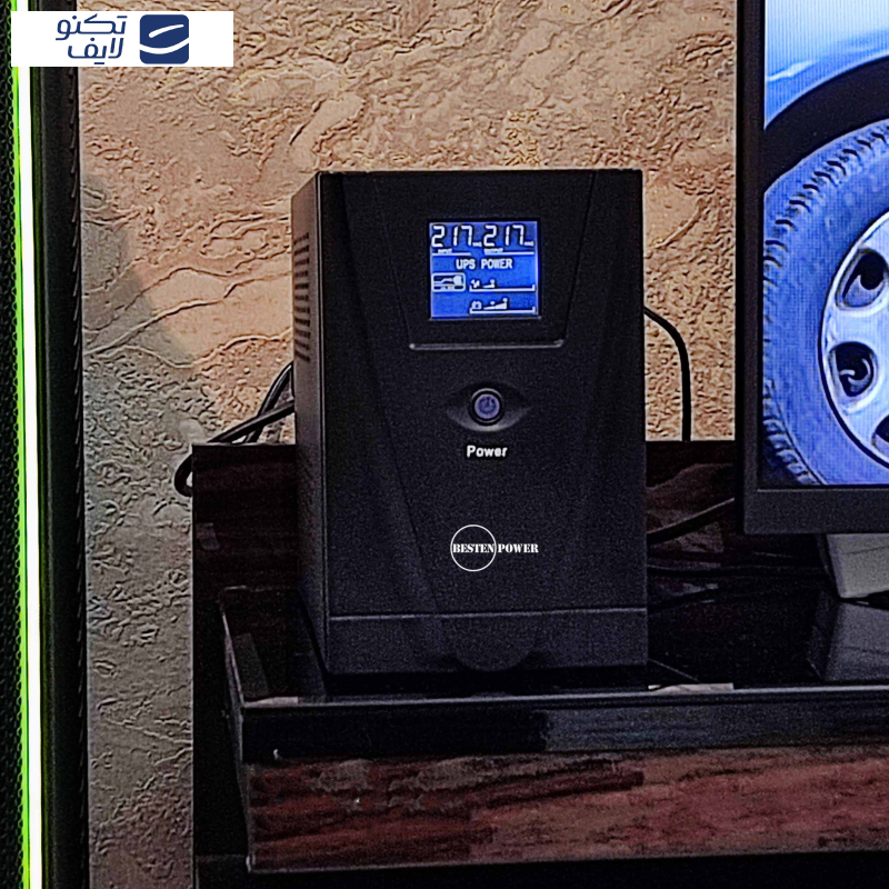 یو پی اس بستن پاور مدل BPO-1500VA-7Ah با ظرفیت 1500ولت آمپر به همراه باتری داخلی یو پی اس بستن پاور مدل BPO-1500VA-7Ah با ظرفیت 1500ولت آمپر به همراه باتری داخلی