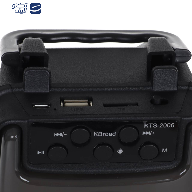 اسپیکر بلوتوثی قابل حمل مدل KTS-2006