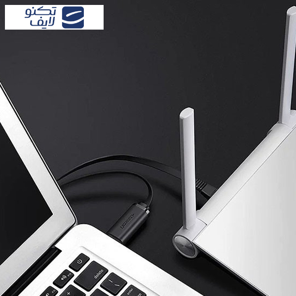 کابل تبدیل USB-C به LAN یوگرین مدل 80186-CM204 به طول 1.5 متر