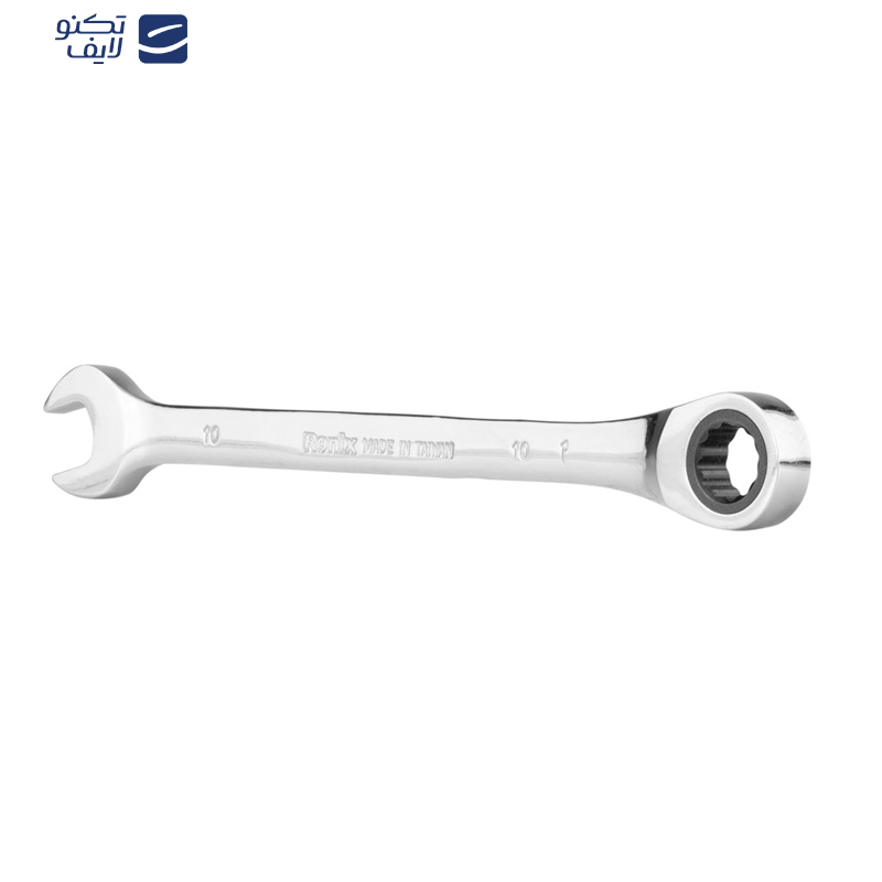 آچار یکسر تخت و یک سر جغجغه رونیکس مدل RH-2160 سایز ۱۰