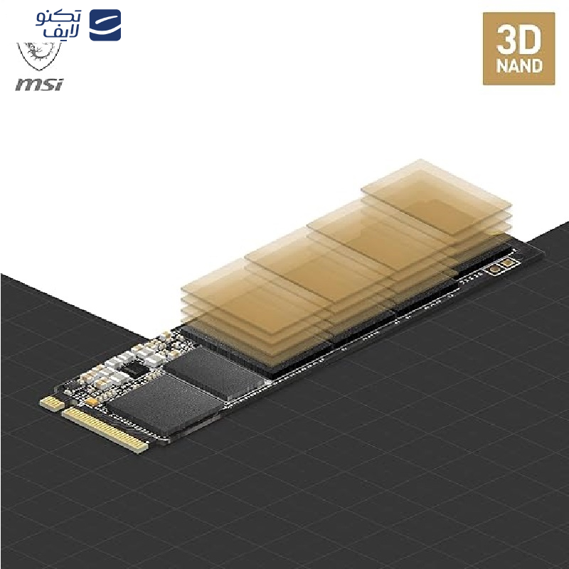 اس اس دی اینترنال ام اس آی مدل SPATIUM M480 PRO PCIe 4.0 NVMe M.2 ظرفیت دو ترابایت اس اس دی اینترنال ام اس آی مدل SPATIUM M480 PRO PCIe 4.0 NVMe M.2 ظرفیت دو ترابایت