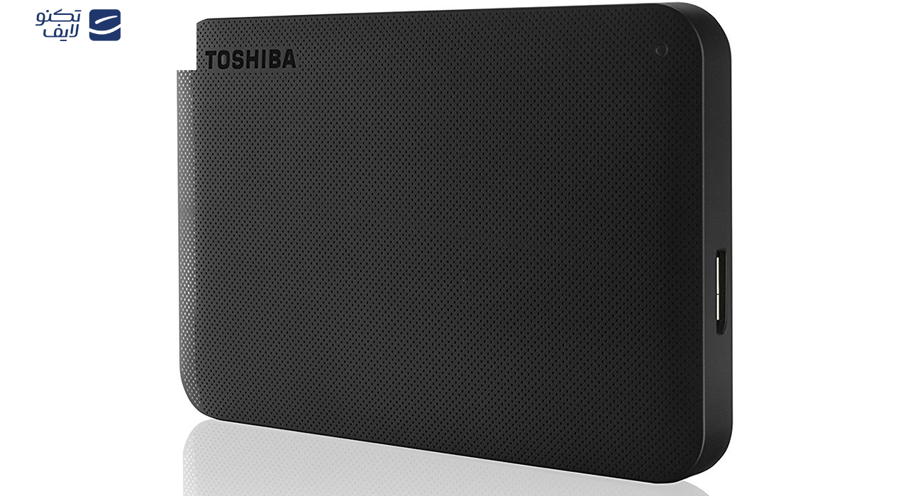 هارد اکسترنال توشیبا مدل Canvio Ready ظرفیت 1 ترابایت دارای رابط USB Type-A
