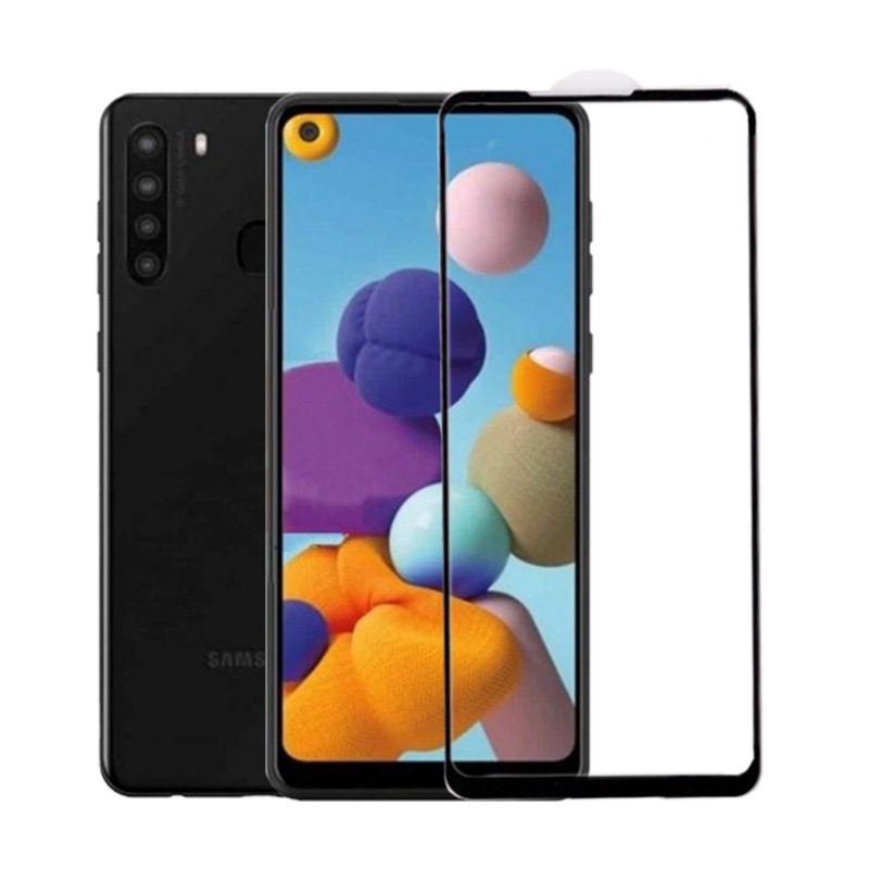 گلس گوشی سامسونگ گلکسی A21 بوف 5D مدل F33