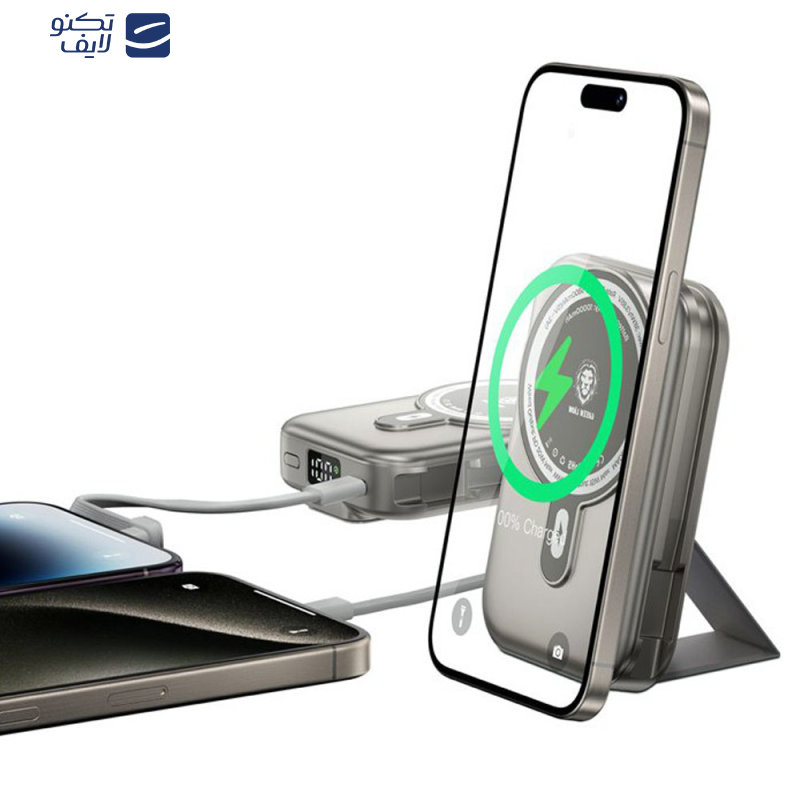 پاوربانک گرین لاین مدل Monaco Grip ظرفیت 10000 میلی آمپر ساعت