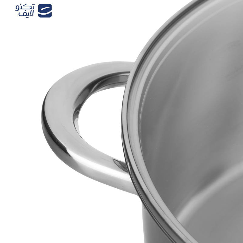 سرویس پخت و پز 9 پارچه پارس استیل مدل سه لایه کد 09