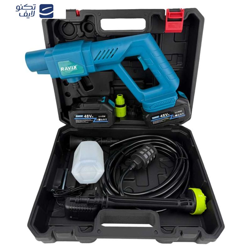 کارواش شارژی 50بار 48ولت راویکس مدل RX-48V کارواش شارژی 50بار 48ولت راویکس مدل RX-48V