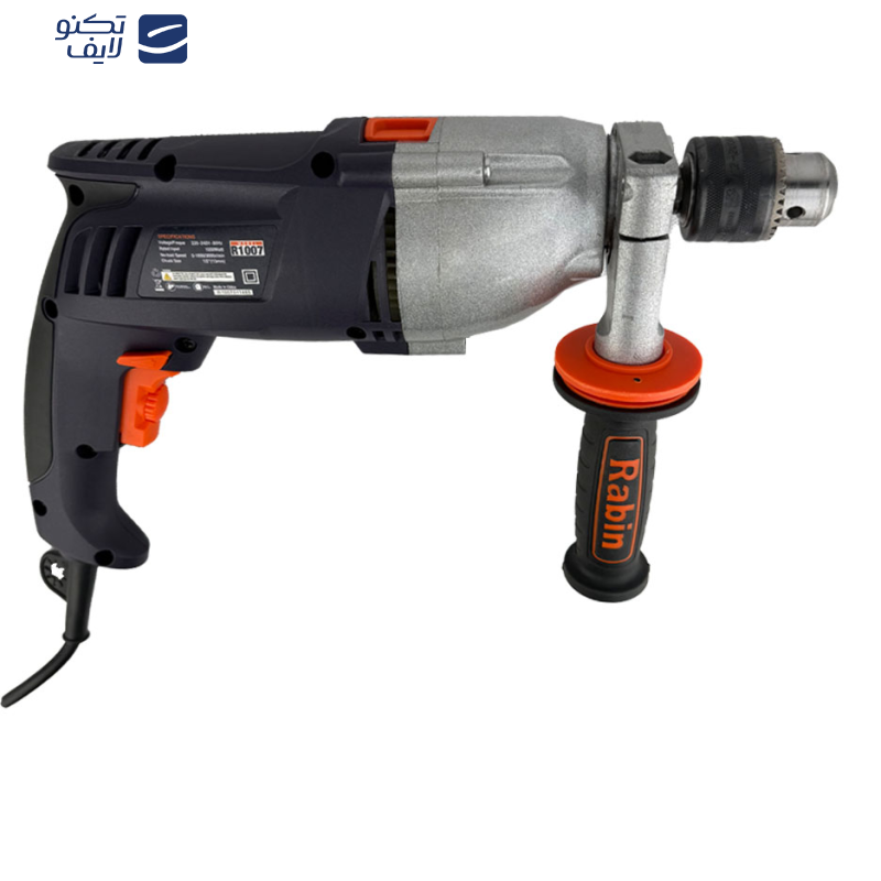 دریل گیربکسی 13 میلی متری 1050 وات رابین مدل R1007