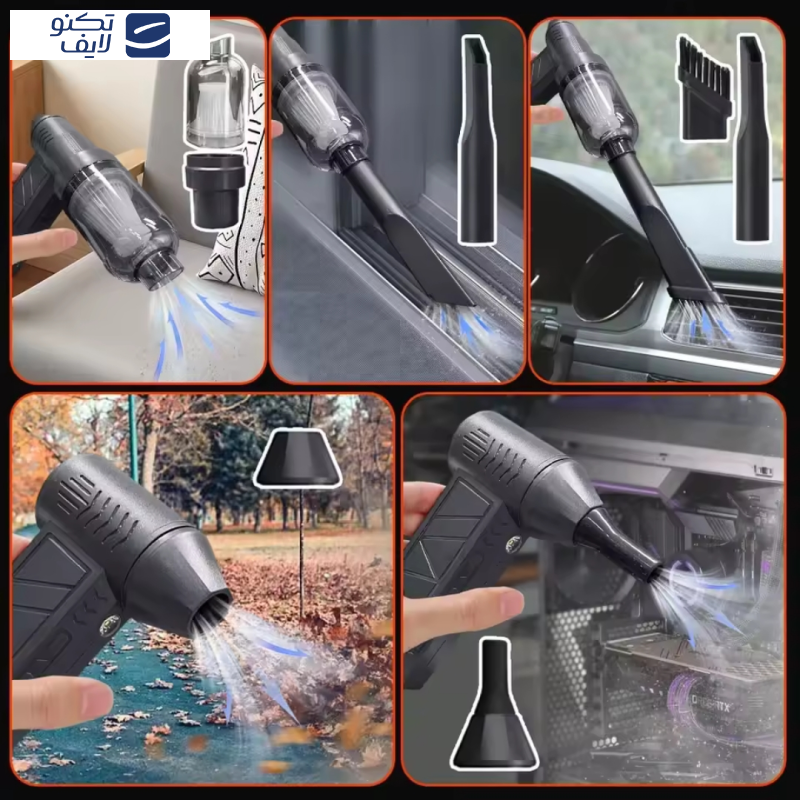 دستگاه دمنده و مکنده شارژی مدل VIOLENT چراغدار دستگاه دمنده و مکنده شارژی مدل VIOLENT چراغدار