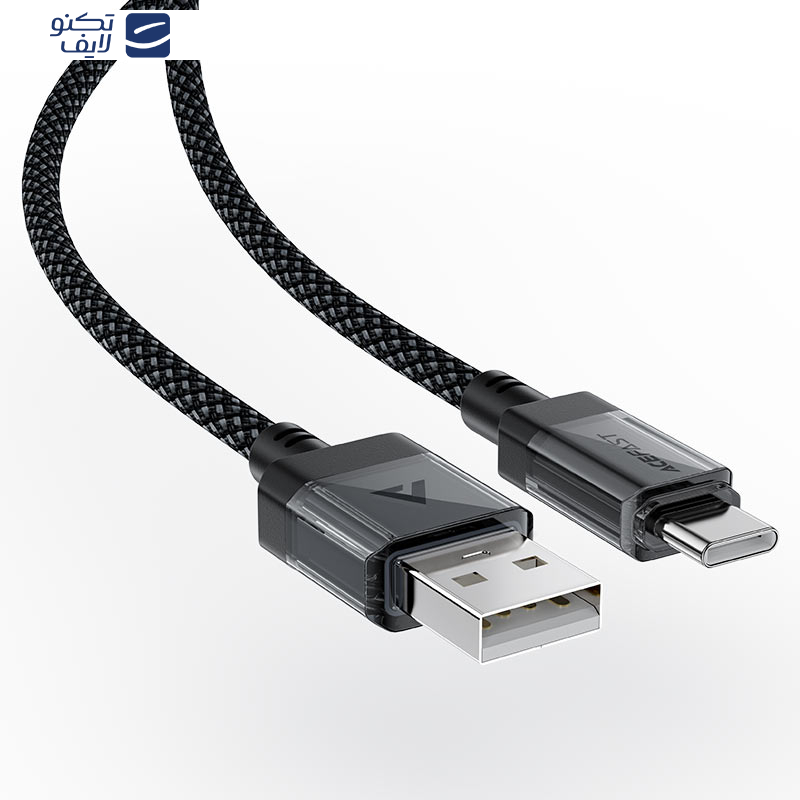 کابل USB به USB-C ایس فست مدل C12-04 طول 1.2 متر