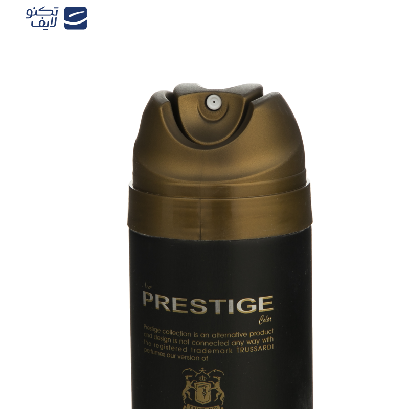 اسپری مردانه پرستیژ مدل Trussardi Uomo حجم 150 میلی لیتر اسپری مردانه پرستیژ مدل Trussardi Uomo حجم 150 میلی لیتر
