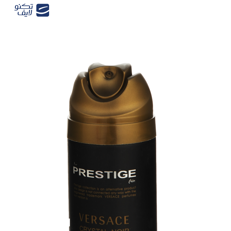 اسپری خوشبو کننده بدن زنانه پرستیژ مدل Versace حجم 150 میلی لیتر اسپری خوشبو کننده بدن زنانه پرستیژ مدل Versace حجم 150 میلی لیتر