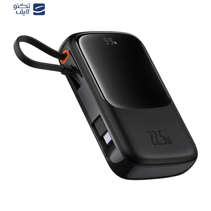 پاوربانک باسئوس مدل Qpow Pro ظرفیت 10000 میلی آمپر ساعت