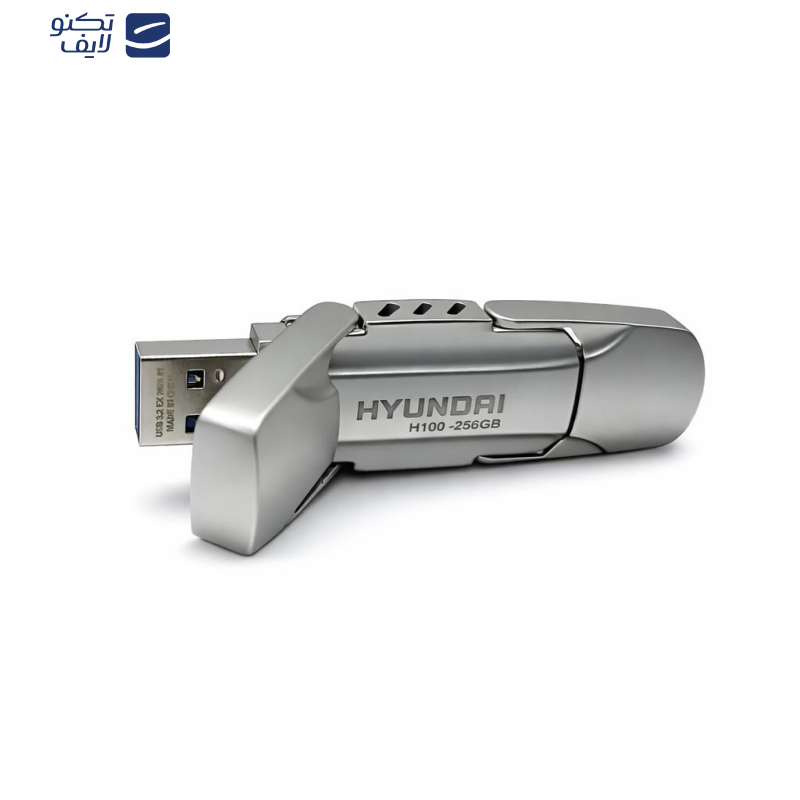 اس اس دی اکسترنال هیوندای مدل H100 ظرفیت 256 گیگابایت رابط USB 3.2 Gen2