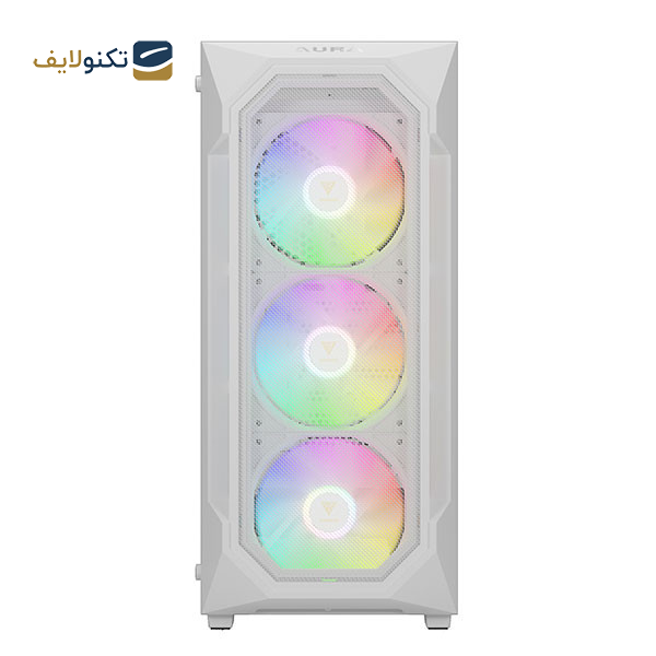کیس کامپیوتر گیم دیاس مدل AURA GC1 ELITE WH کیس کامپیوتر گیم دیاس مدل AURA GC1 ELITE WH