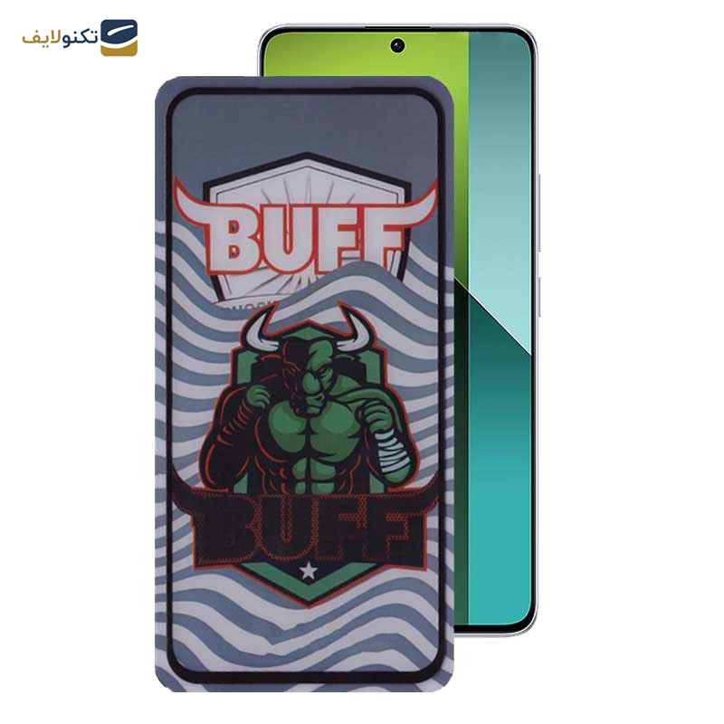 محافظ صفحه نمایش 5D بوف مدل Super Power-G مناسب برای گوشی موبایل شیائومی Redmi Note 13 4G / 5G / Note 13 Pro 4G / 5G / Note 13R Pro