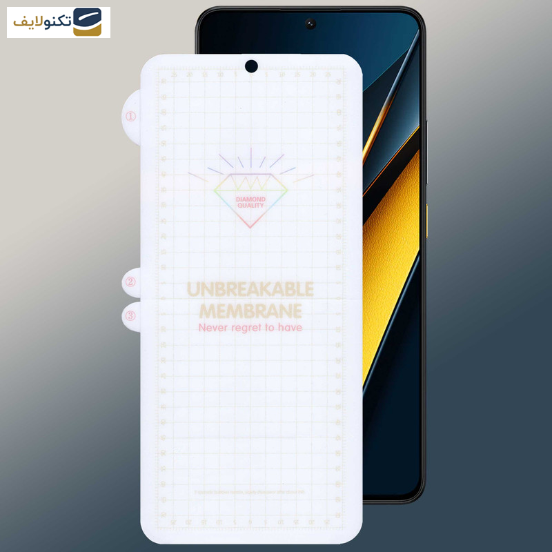 محافظ صفحه نمایش بوف مدل  Hydrogel-G مناسب برای گوشی موبایل شیائومی Poco X6 Pro / X6 / M6 Pro 4G