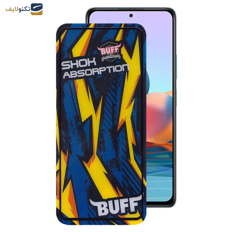 محافظ صفحه نمایش بوف مدل Shock-Shock مناسب برای گوشی موبایل شیائومی Redmi Note 10 Pro Max/Note 10 Pro 4G(Global)/(India)/Note 10 Lite