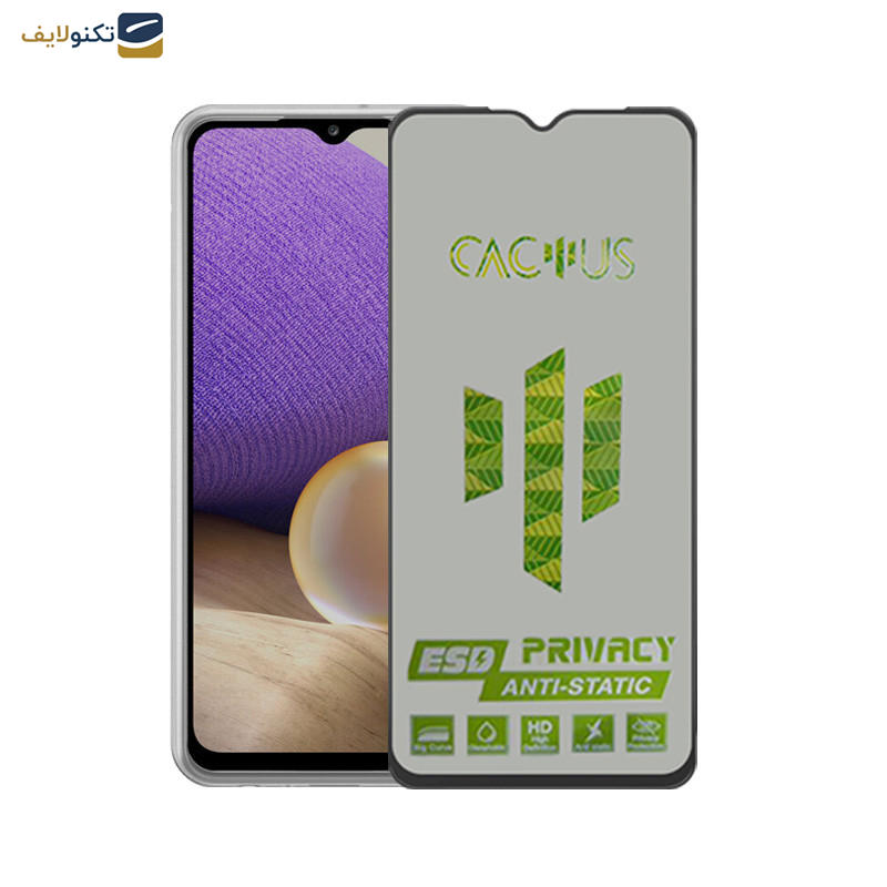 محافظ صفحه نمایش اپیکوی مدل Cactus-ESD-Privacy مناسب برای گوشی موبایل سامسونگ Galaxy A32 5G/A12 4G/ M12 / M32 5G/F12