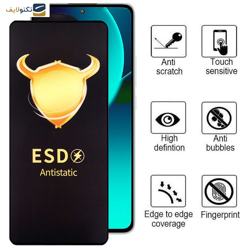 محافظ صفحه نمایش اِپیکوی مدل Gden ESD مناسب برای گوشی موبایل شیائومی 13T Pro / 13T / Redmi K60 Ultra